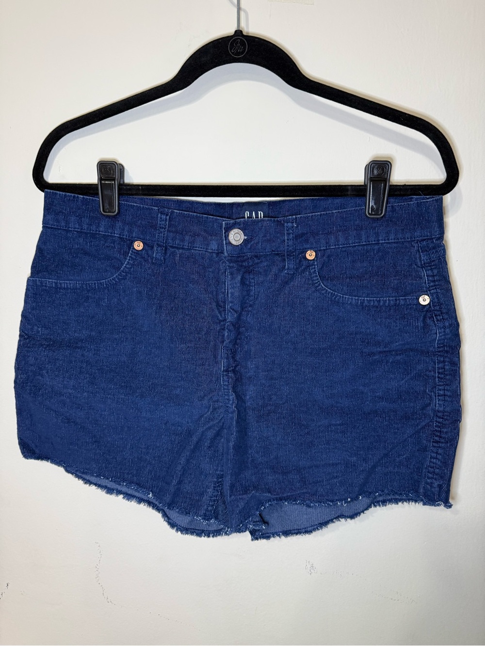 GAP Indigo Blue Denim Cutoff Shorts